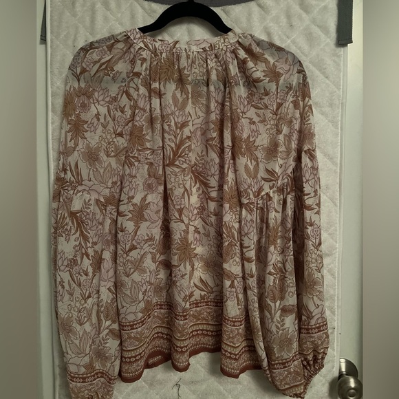 NWOT Blu Pepper Peasant Blouse - Picture 6 of 6